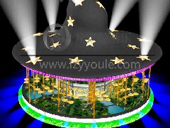 龍之盈新型游樂(lè)設(shè)備之飛天魔帽