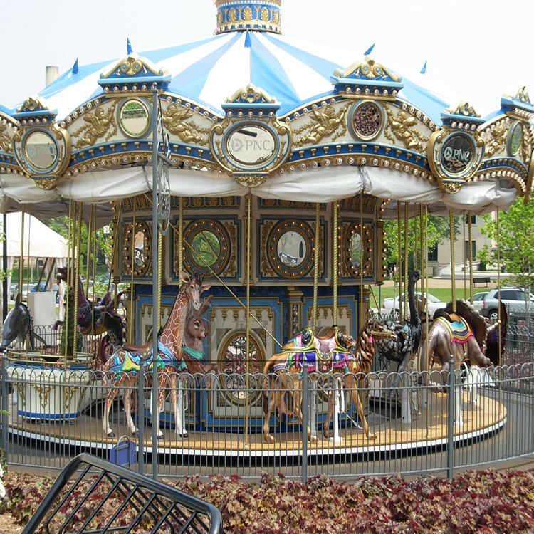 豪華轉(zhuǎn)馬游樂設備