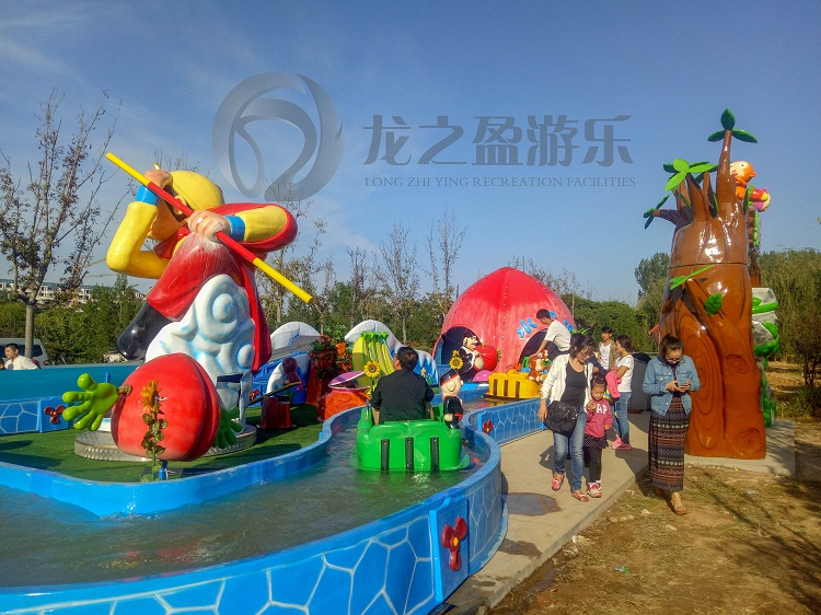 炎炎夏日，花果山漂流為您的游樂場帶去一偶清涼